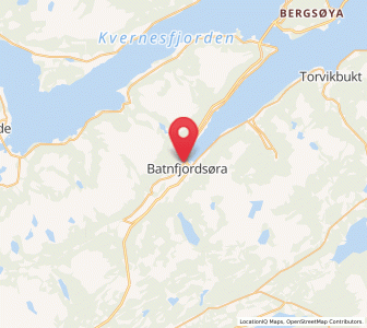 Map of Batnfjordsøra, Møre og Romsdal