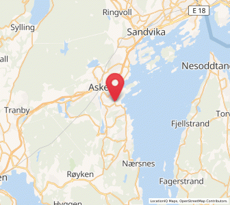 Map of Blakstad, Viken