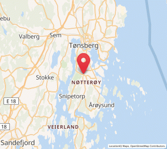 Map of Borgheim, Vestfold og Telemark