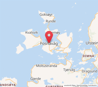 Map of Fosnavåg, Møre og Romsdal