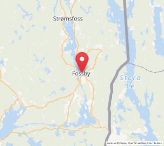 Map of Fossby, Viken