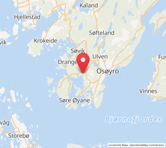 Map of Hagavik, Vestland