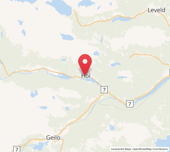 Map of Hol, Viken