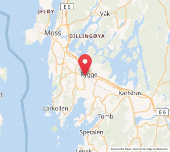 Map of Ryggebyen, Viken
