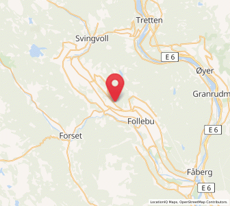 Map of Segalstad, Innlandet