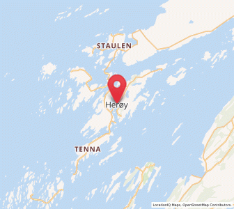 Map of Silvalen, Nordland