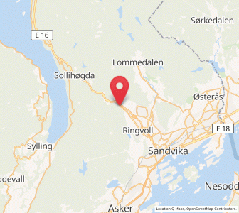 Map of Smestad, Viken