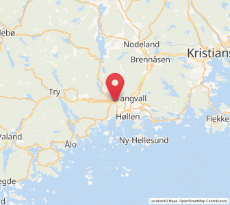 Map of Søgne, Agder