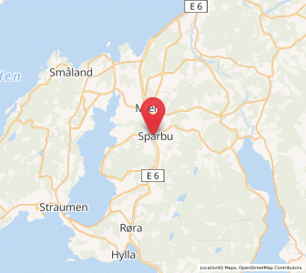 Map of Sparbu, Trøndelag
