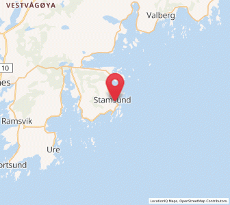 Map of Stamsund, Nordland