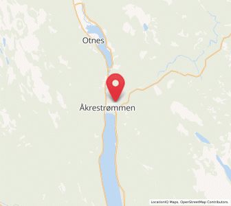 Map of Svarstad, Innlandet