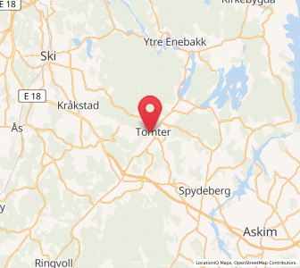 Map of Tomter, Viken