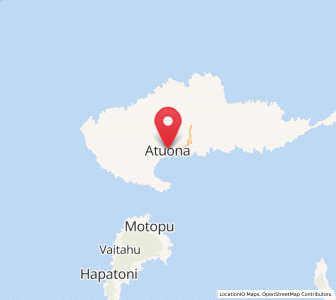 Carte : Atuona, Îles Marquises
