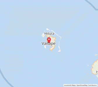 Carte : Bora Bora, Îles Sous-le-Vent