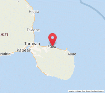 Carte : Pueu, Îles du Vent