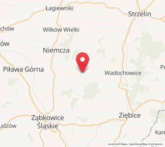 Map of Ciepłowody, Lower Silesia