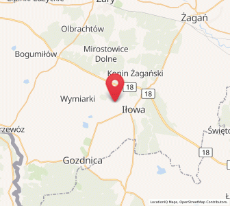 Map of Czyżówek, Lubusz