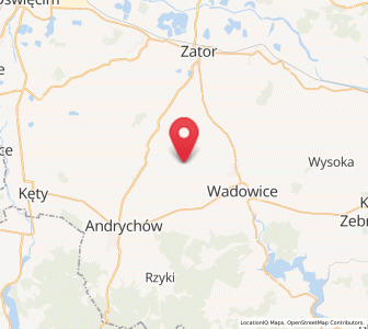 Map of Frydrychowice, Lesser Poland