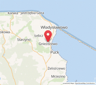 Map of Gnieżdżewo, Pomerania