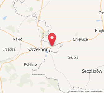 Map of Goleniowy, Silesia