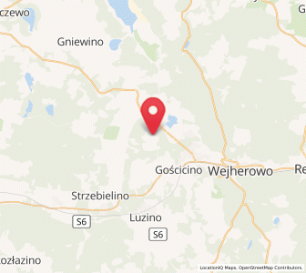 Map of Góra, Pomerania