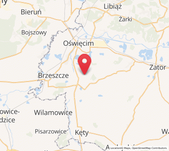 Map of Grojec, Lesser Poland