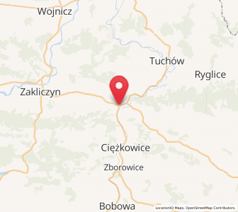 Map of Gromnik, Lesser Poland