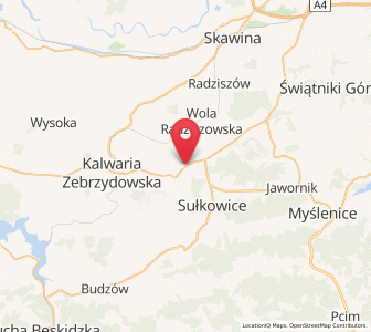 Map of Izdebnik, Lesser Poland