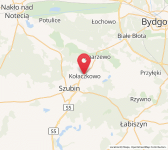 Map of Kołaczkowo, Kujawsko-Pomorskie