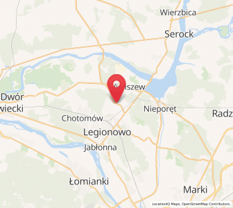 Map of Łajski, Mazovia