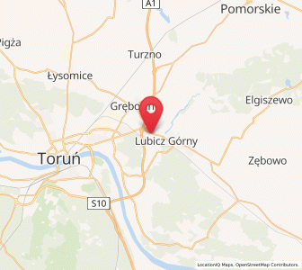 Map of Lubicz Dolny, Kujawsko-Pomorskie