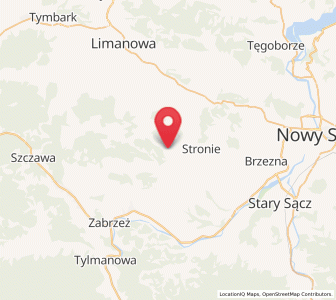 Map of Łukowica, Lesser Poland