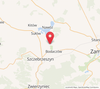 Map of Michałów, Lublin