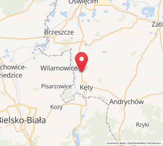 Map of Nowa Wieś, Lesser Poland