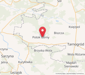 Map of Potok Górny, Lublin