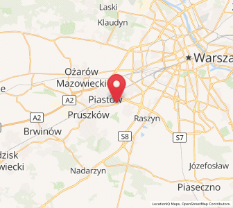 Map of Reguły, Mazovia