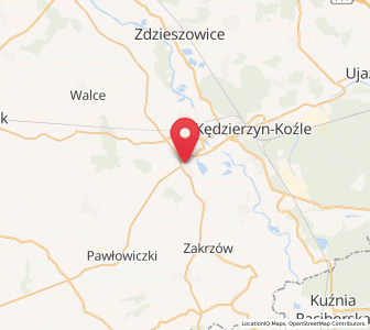 Map of Reńska Wieś, Opole Voivodeship