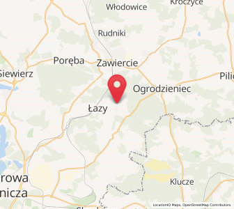 Map of Rokitno Szlacheckie, Silesia