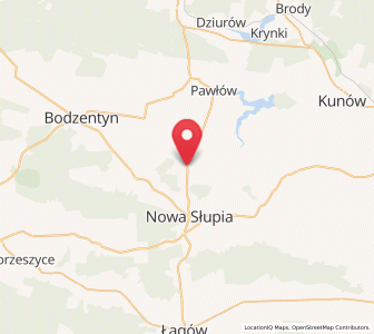 Map of Sosnówka, Świętokrzyskie