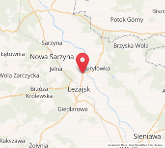 Map of Stare Miasto, Subcarpathia