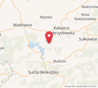 Map of Stryszów, Lesser Poland