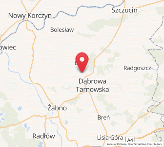 Map of Swarzów, Lesser Poland