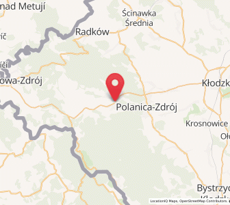 Map of Szczytna, Lower Silesia