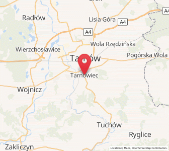 Map of Tarnowiec, Lesser Poland