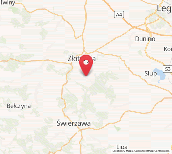 Map of Wilków, Lower Silesia