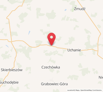 Map of Wojsławice, Lublin