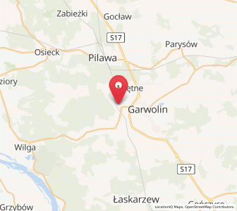 Map of Wola Rębkowska, Mazovia