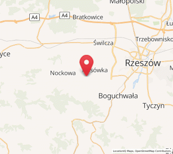 Map of Zgłobień, Subcarpathia