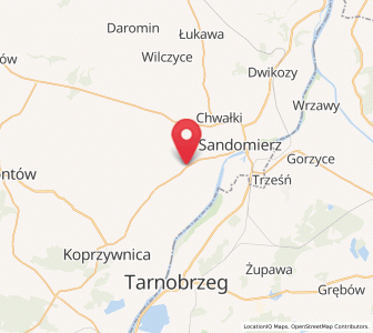Map of Złota, Świętokrzyskie