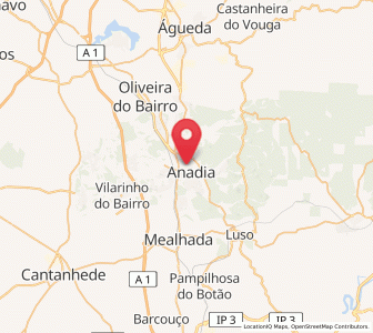 Map of Arcos, Aveiro